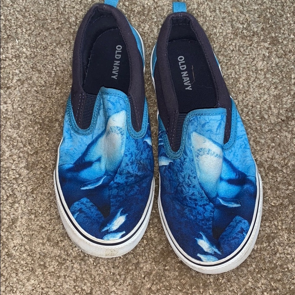 Shark canvas shoes
